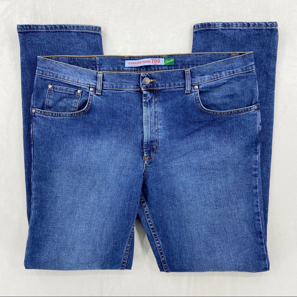 CARRERA Jeans Regular Fit Straight Leg 700 Elastic Jeans Denim